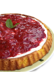 TORTA SEMI-LIGHT FRAGOLE E MENTA